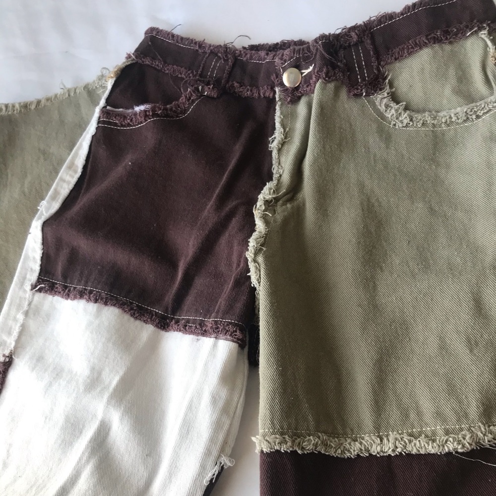 Color block Jeans